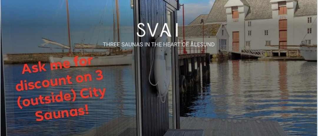 Apartamento Near Brosundet, Newly Refurnished, Free Street Parking Ålesund Exterior foto